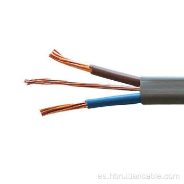 PVC CORE CORE CORE DE COPOR CABLE DE CABLA+CABLE DE TIERRA